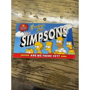 2007 Greetings from the Simpsons Are We There Yet Book